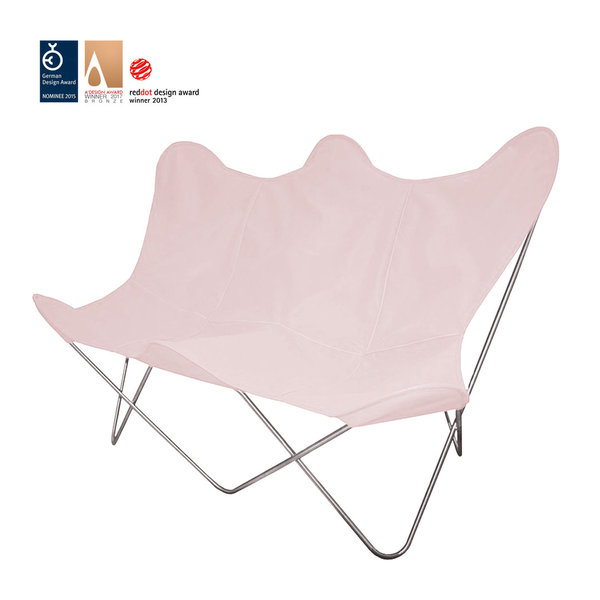 Butterfly TWIN CHAIR tecfab pearl pink