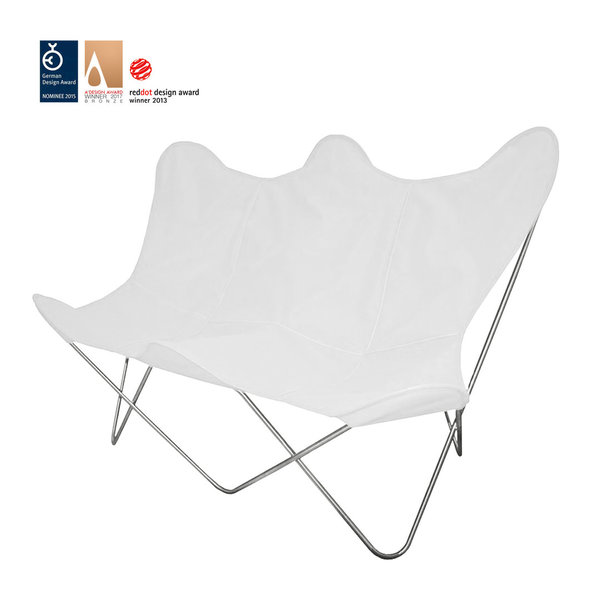 Butterfly TWIN CHAIR tecfab white