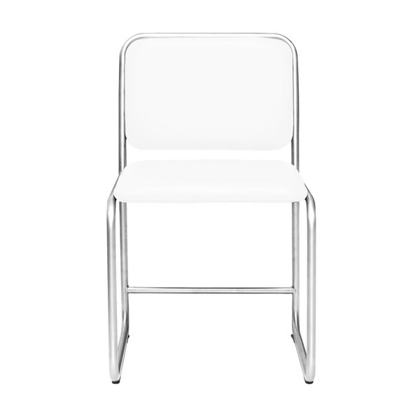 Chair WB1 leather white