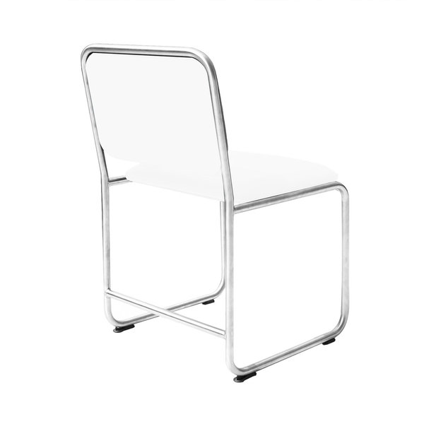 Chair WB1 leather white