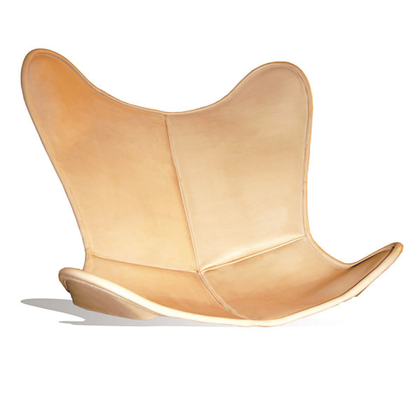 Hardoy Butterfly Chair ORIGINAL leather honey brown
