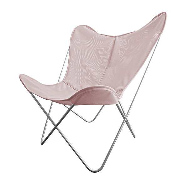 Hardoy Butterfly Chair ORIGINAL tecfab pearl pink