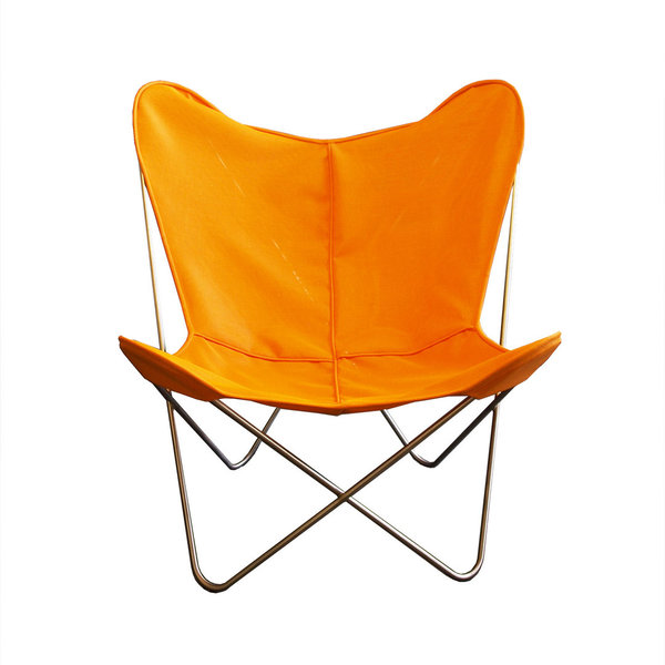 Hardoy Butterfly Chair ORIGINAL tecfab orange