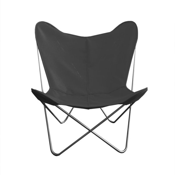 Hardoy Butterfly Chair ORIGINAL tecfab anthracite
